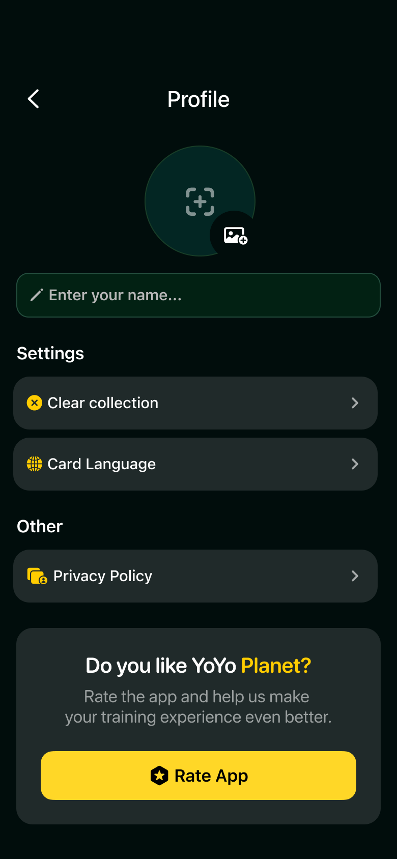 Yoyoplanet loading state while AI searches